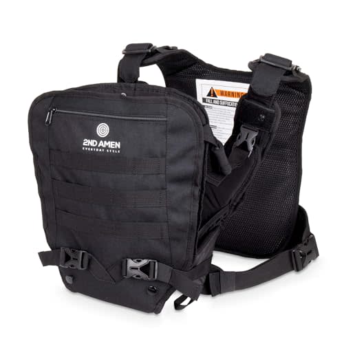 Mens Baby Carrier Hip Healthy for Infant Toddlers Ergonomic and American Military Inspired Baby Carrier