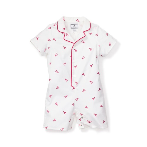 Brixham Lobster Short Romper, 3-6M