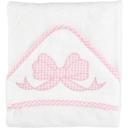 Mud Pie Kids Bow Hooded Towel; 30" X 30"