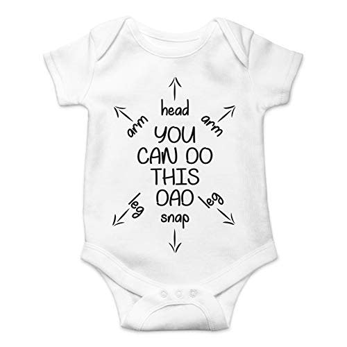 You Can Do This Dad - Funny Baby Essentials Bodysuit - Cute Baby Girl Clothes Newborn Boy Outfit