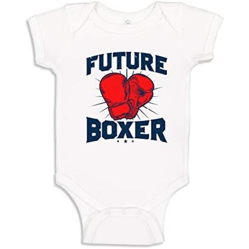 Boxing Future Boxer Baby Bodysuit One Piece or Toddler T-Shirt