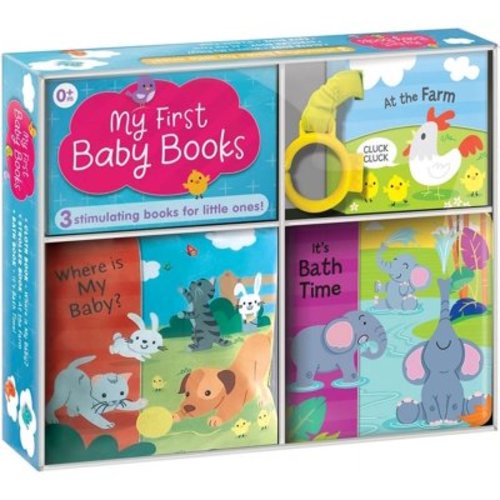 My First Baby Books: Three Adorable Books in One Box: Bath Book, Cloth Book, Buggy Book (Other)