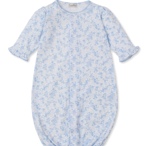 Old English Roses Blue Convertible Gown