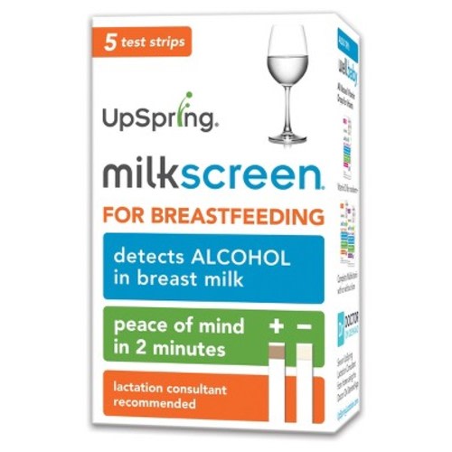 UpSpring Milkscreen Test for Alcohol in Breast Milk - 5ct