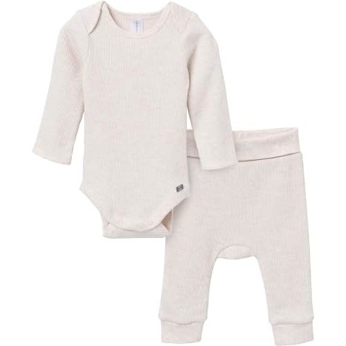 Modern Moments by Gerber Baby Long Sleeve Bodysuit and Pant Set