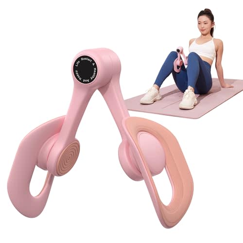 MERACH Thigh Trainer, Pelvic Floor Muscle Trainer, Inner Thigh Exercise Workout Equipment for Home Gym, Pelvic Floor Strengthening Women