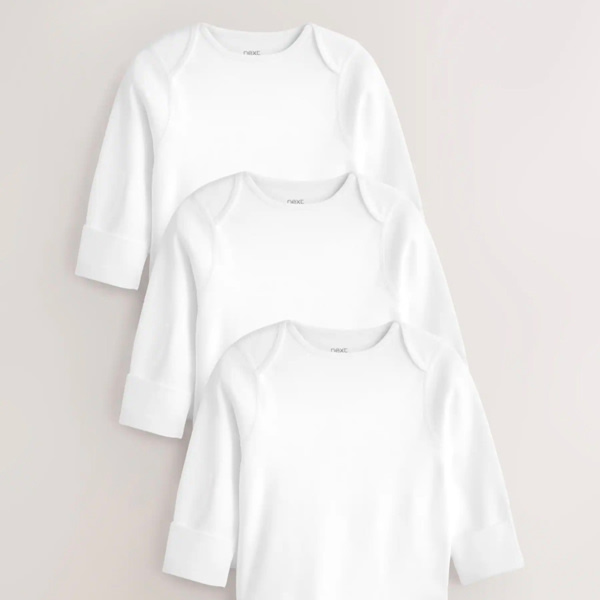 Long Sleeve Baby Bodysuits | Next