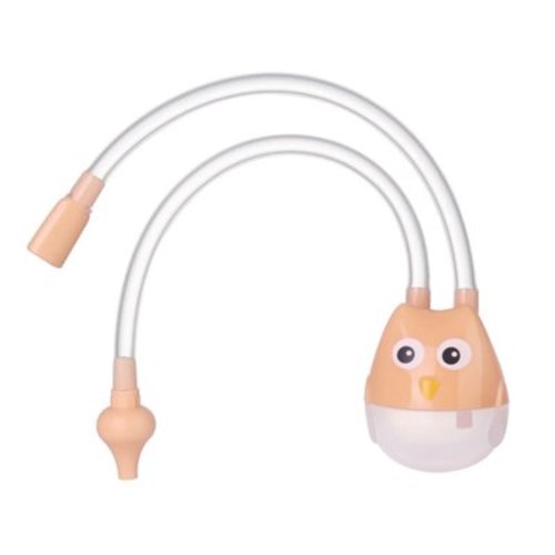 EIMELI Baby Nose Cleaner Nasal Aspirator Baby Mucous Remover Newborn Hygiene Kit Mucus Runny Nose Inhaler Kids Healthy Care Stuff -Orange