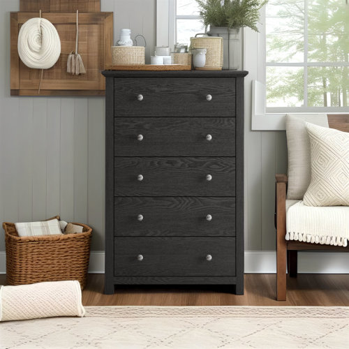Wade Logan® Tevrat 5 Drawers 31.1" W Dresser & Reviews | Wayfair