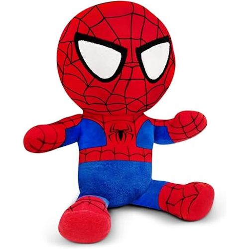 Superhero Plush Toy, Hero Plushie, 11 inch Collectible Doll Stuffed with Cotton Tight Stitches for Toddlers as Gift Decoration in Birthday Party, Christmas, Children's Day