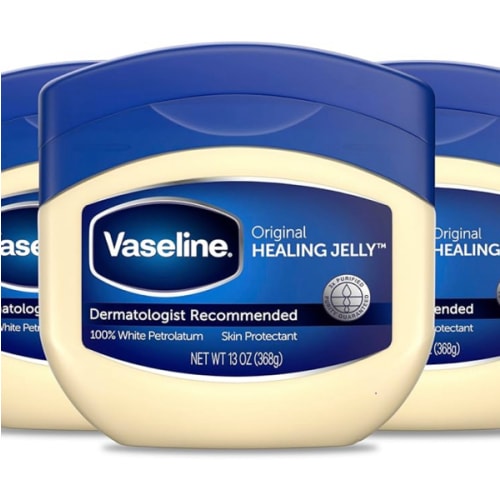 Vaseline Petroleum Jelly Original 3 Count Provides Dry Skin Relief And Protects Minor Cuts Dermatologist Recommended And Locks In Moisture 13oz