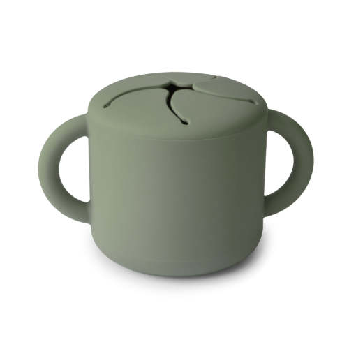 Mushie Baby Silicone Snack Cup