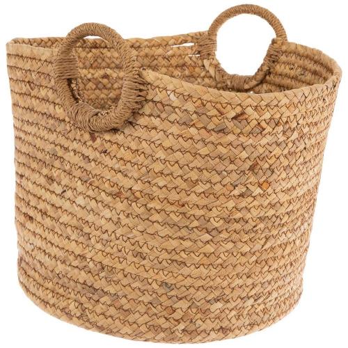 Water Hyacinth Woven Basket