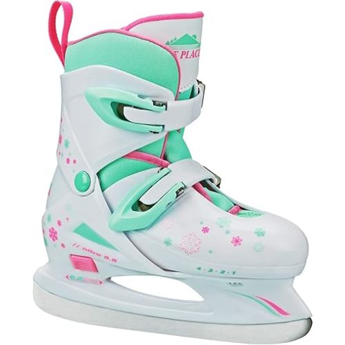 Lake Placid Boys Nitro 8.8 Adjustable Ice Skates