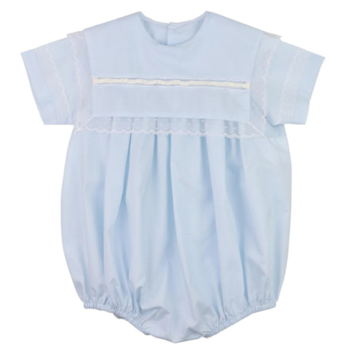 Blue Heirloom Boys Bubble – Cecil & Lou