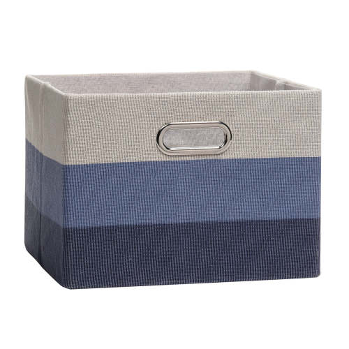 Blue Ombre Foldable/Collapsible Storage Bin/Basket
– Lambs & Ivy