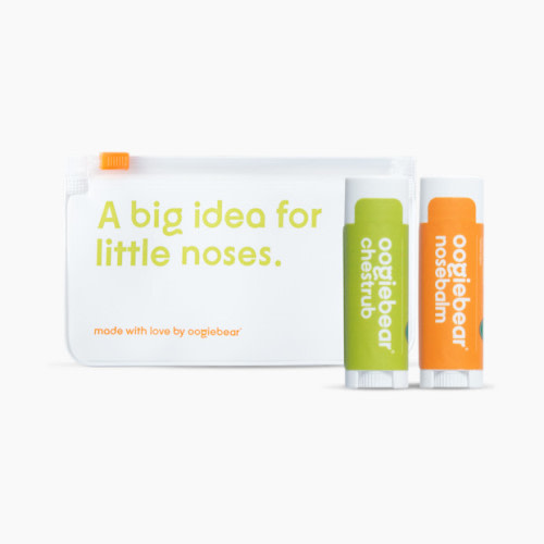 Oogiebear Organic Mini Nosebalm and Chestrub Kit