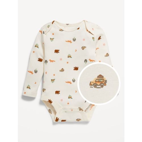 Long-Sleeve Printed Bodysuit for Baby