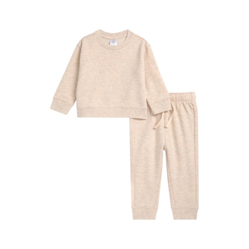 Core Fleece Sweatshirt & Joggers Set, 3M