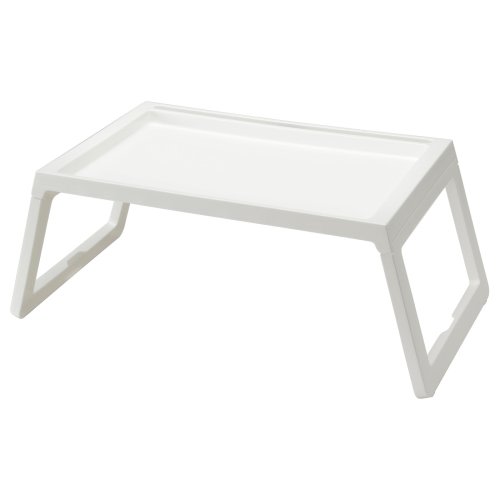KLIPSK Bed tray - white