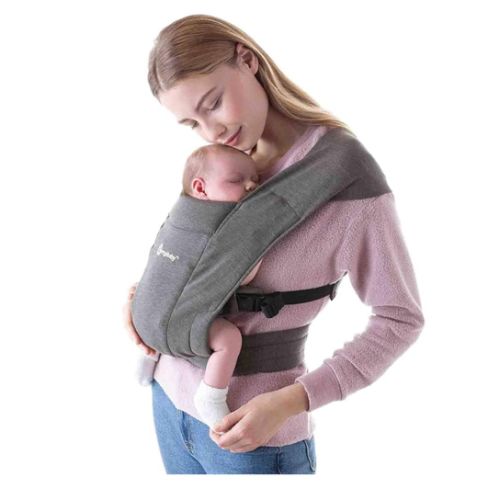 Ergobaby Embrace Cozy Knit Newborn Carrier - Heather Grey