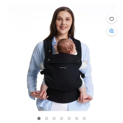 Momcozy Porte-Bébé de Nouveau-Né à Tout-Petit, 7-44lbs, Ergonomique, Confortable et Léger, Facile à Porter, Mains Libres, Soutien Lombaire - Walmart.ca