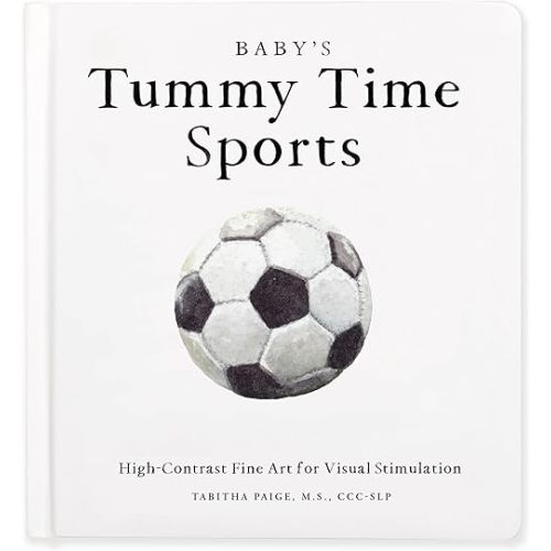 Baby's Tummy Time Sports: High-Contrast Fine Art for Visual Stimulation (Our Little Adventures Series) Board book – December 2, 2025