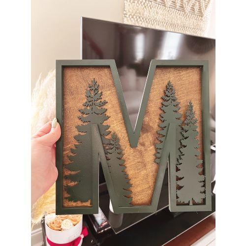 Alphabet letter sign| Layer letter sign| boy sign| Gift for him| sign| nursery wall art| baby sign| home decor| wood sign| home decor| decor