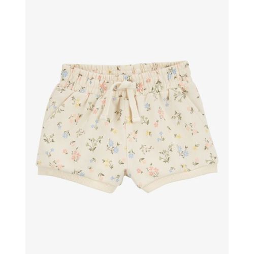 Baby Pull-On Floral Cotton Shorts - Carter's | Carter's