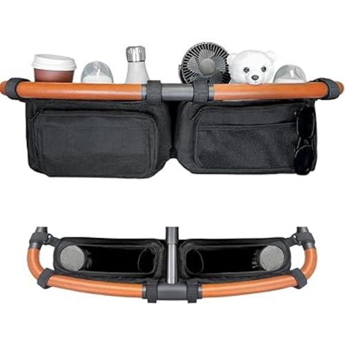 SASHA'S Stroller Organizer for Zoe Twin Double Stroller (Empty Bag)
