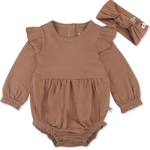HonestBaby Multipack Short Romper Sets and Dresses 100% Organic Cotton for Infant Baby and Toddler Boys, Girls, Unisex