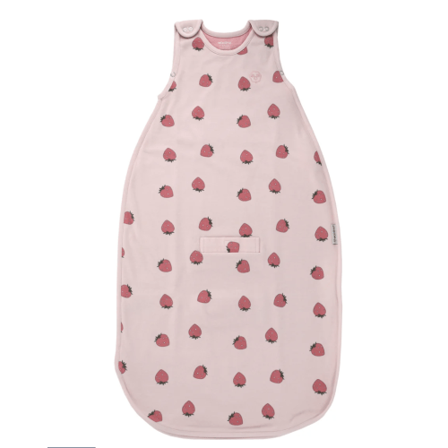 4 Season® Ultimate Baby Sleep Bag, Merino Wool & Organic Cotton, Strawberry