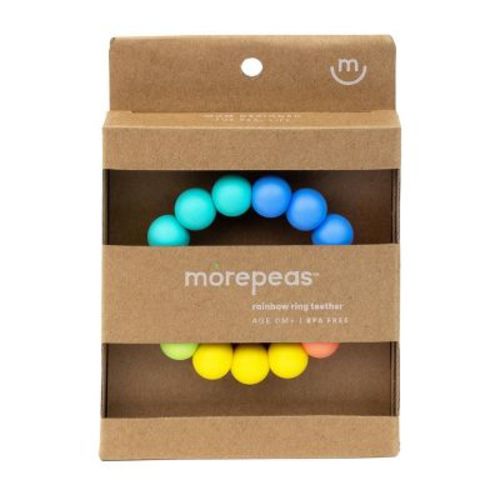 Morepeas Rainbow Ring Teether