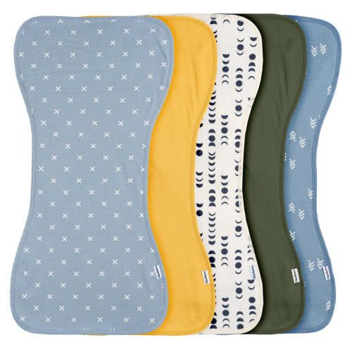 5-Pack Baby Boys Blue Arrows Jersey Burp Cloths – Gerber Childrenswear