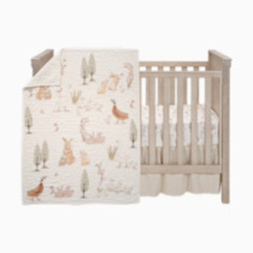 Lambs & Ivy 3-Piece Crib Bedding Set - Bunny Hop