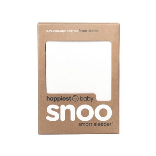 Happiest Baby SNOO Bassinet Fitted Sheet, Color: White