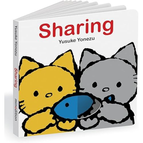 Sharing: An Interactive Book about Friendship for the Youngest Readers (The World of Yonezu) Board book – September 29, 2020