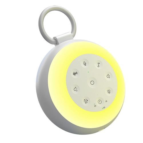 White Noise Machine, Portable Sound Machine Baby Adult, Travel White Noise Sound Machine, 24 Soothing Sounds, Rechargeable, Mini Sound Machine for Sleeping