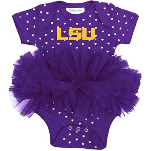 Two Feet Ahead Newborn Baby Girl Bodysuit Creeper Hearts Tutu Skirt Dress Sizes 0-3M 6M 12M