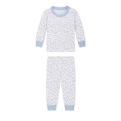 Baby Long-Long Set in Blue Multi Star Gazer — 3-6mo