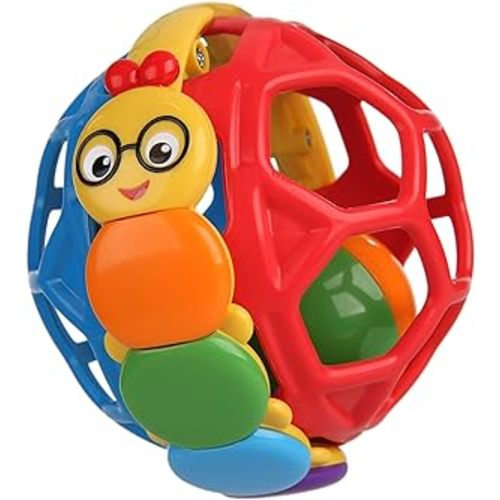 Amazon.com: Baby Einstein Cal Bendy Ball Rattle Toy, Ages 3 months + : Everything Else