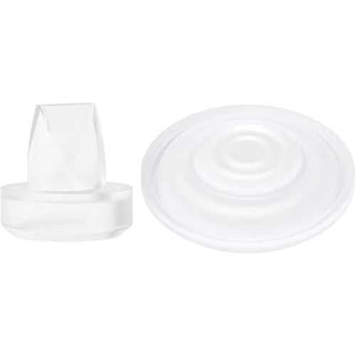 Momcozy Original S9 Pro/S12 Pro Replacement Accessories, Only Compatible with Momcozy S9 Pro/S12 Pro Breast Pump NOT for S9/S12(Duckbill Valves & Silicone Diaphragm,1 Pack)