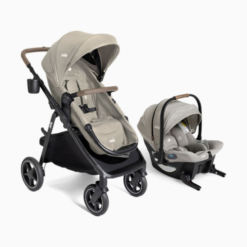 Ginger LX And Mint Latch Travel System - Dove