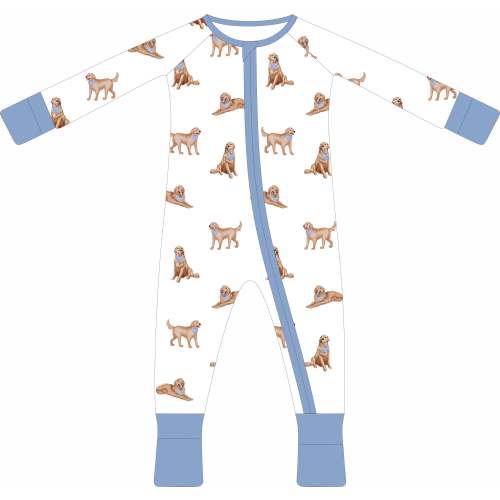 Red Golden Dreams: Zip Pajama