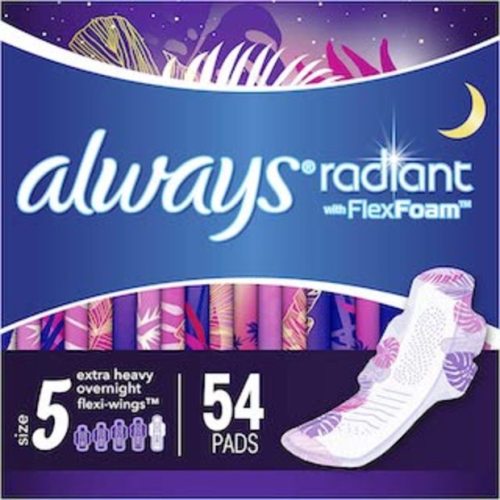 Always Radiant Feminine Pads