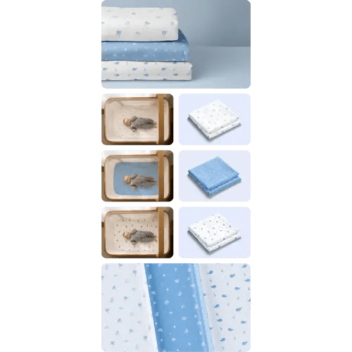 Printed Fitted Sheet | Cradlewise