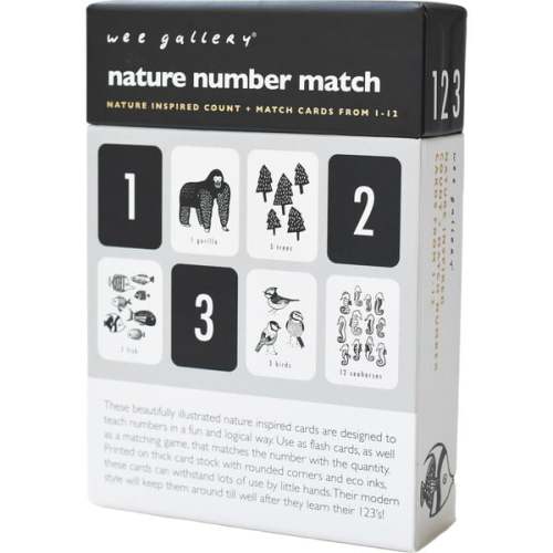 Nature Number Cards - Wee Gallery | Maisonette