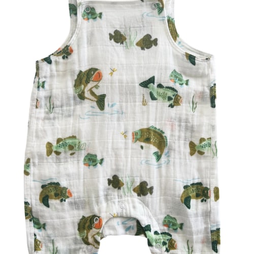 Muslin Overall, Bass Fishing