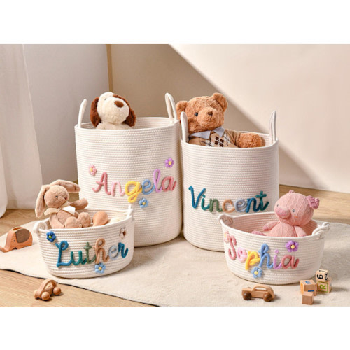 Personalized Handmade Basket