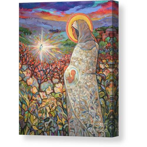 The Visitation Canvas Print